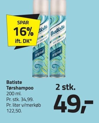 Fleggaard Batiste Tørshampoo tilbud