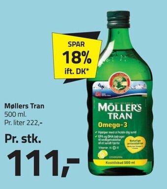 Fleggaard Møllers Tran tilbud