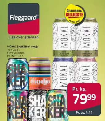 Fleggaard MOKAÏ, SHAKER el. modjo tilbud