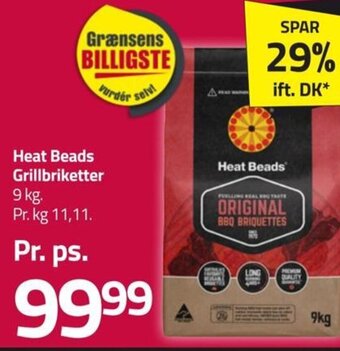 Fleggaard Heat Beads Grillbriketter tilbud