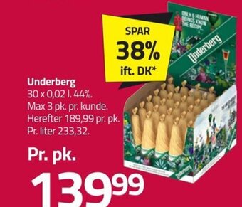 Fleggaard Underberg tilbud