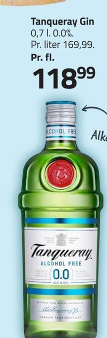 Fleggaard Tanqueray Gin tilbud