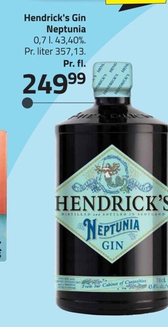 Hendrick's Gin Neptunia