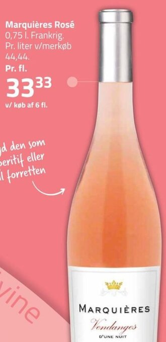 Fleggaard Marquières Rosé tilbud