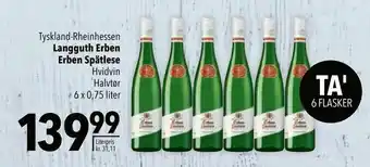 Citti Langguth Erben Erben Spätlese tilbud
