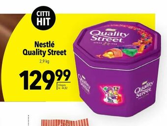 Citti Nestlé Quality Street tilbud