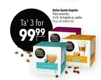 Dolce Gusto Kapsler