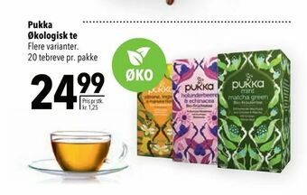 Citti Pukka Økologisk te tilbud