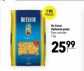 Citti De Cecco Italiensk pasta tilbud