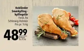 Citti Kokländer Smørkylling - kyllingelår tilbud