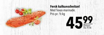 Citti Fersk kalkunschnitzel tilbud