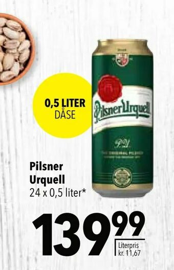Citti Pilsner Urquell tilbud