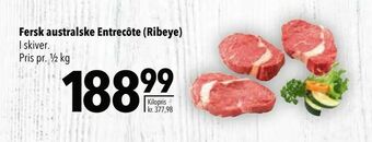 Citti Fersk australske Entrecôte (Ribeye) tilbud