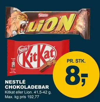 Let-Køb Nestlé chokoladebar tilbud