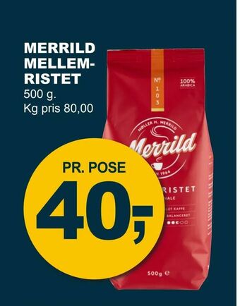 Let-Køb Merrild mellem- ristet tilbud