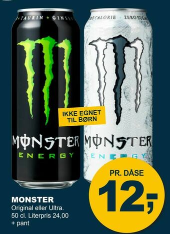 Let-Køb Monster tilbud