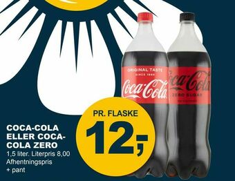Let-Køb Coca-cola eller coca- cola zero tilbud