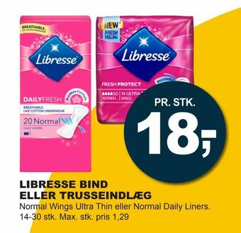Libresse bind eller trusseindlæg