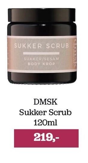 Dmsk sukker scrub