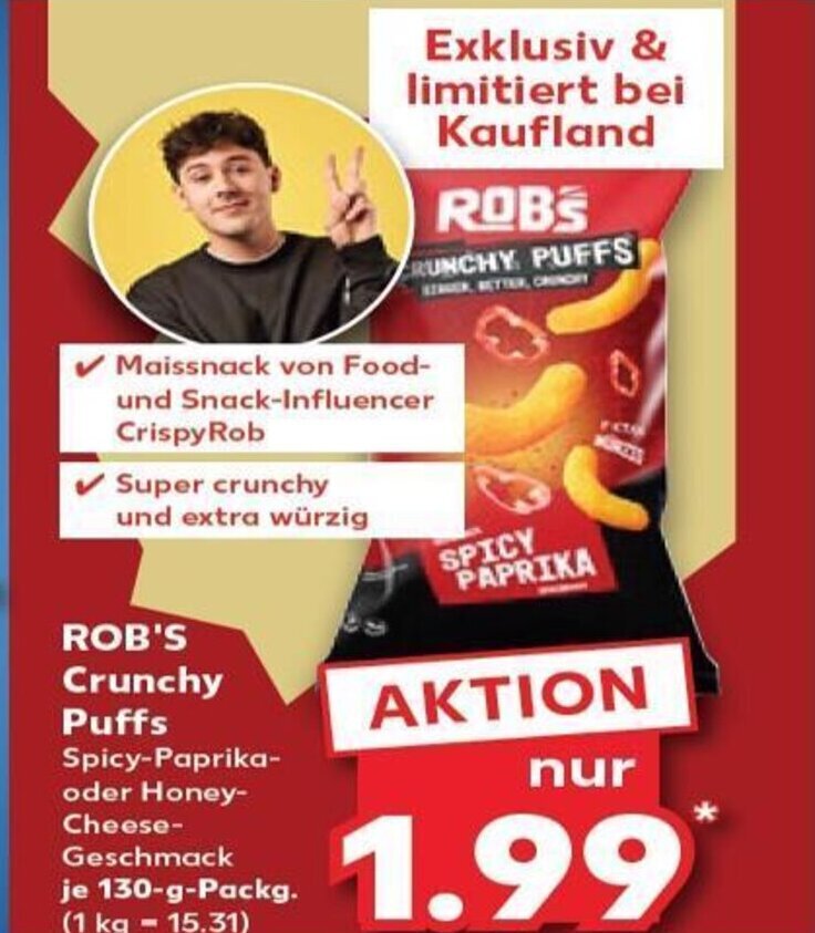 Crunchy Robs Wie Schmecken Die Neuen Robs‘S Crunchy Puffs? @Crispyrob – NUUWI