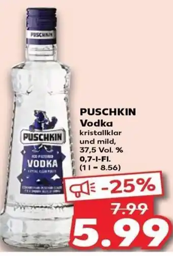 PUSCHKIN VODKA