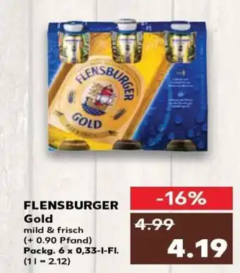 Kaufland FLENSBURGER GOLD tilbud