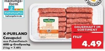 Kaufland K-PURLAND Cevapcici tilbud