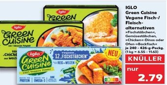 IGLO Green Cuisine Vegane Fisch-/ Fleisch- alternativen