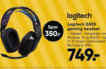 Bilka Logitech headset tilbud