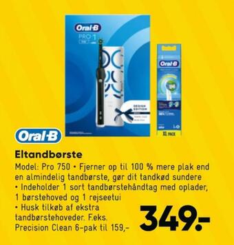 Bilka Braun oral-b eltandbørste tilbud
