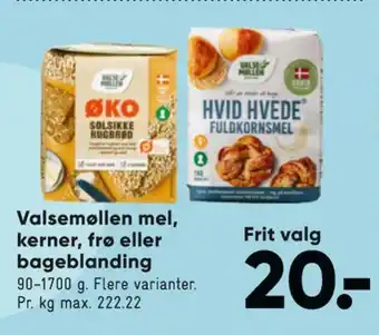 Bilka Valsemøllen kernerugbrødsblanding tilbud