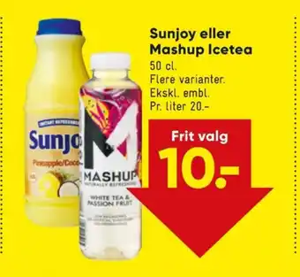 Bilka Sunjoy ananasjuice kokos tilbud