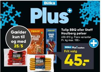 Bilka Tulip spareribs tilbud