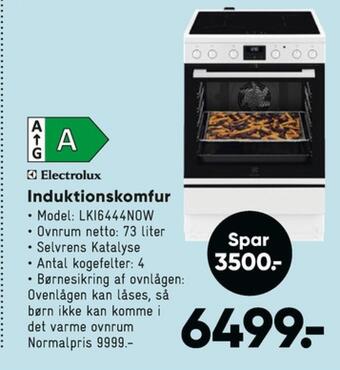 Bilka Electrolux komfur tilbud