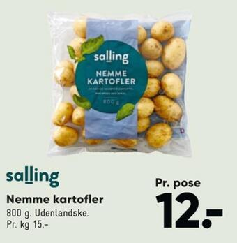 Bilka Salling kartofler tilbud