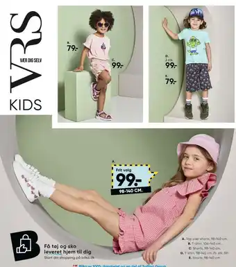 Bilka Vrs kids top tilbud