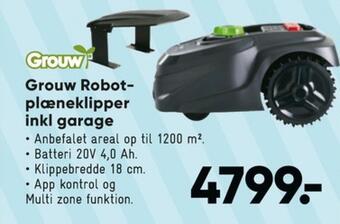 Bilka Grouw robotplæneklipper tilbud