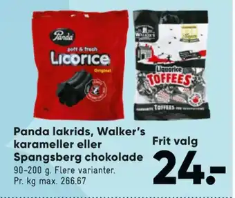 Bilka Liquorice toffees karameller tilbud