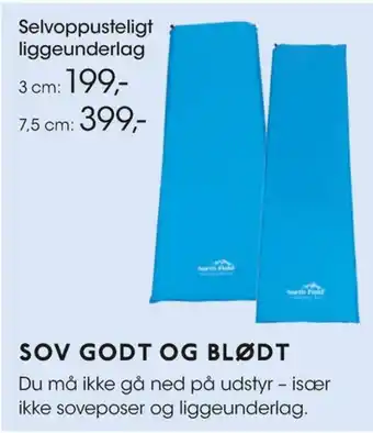 Bilka Northfield liggeunderlag tilbud