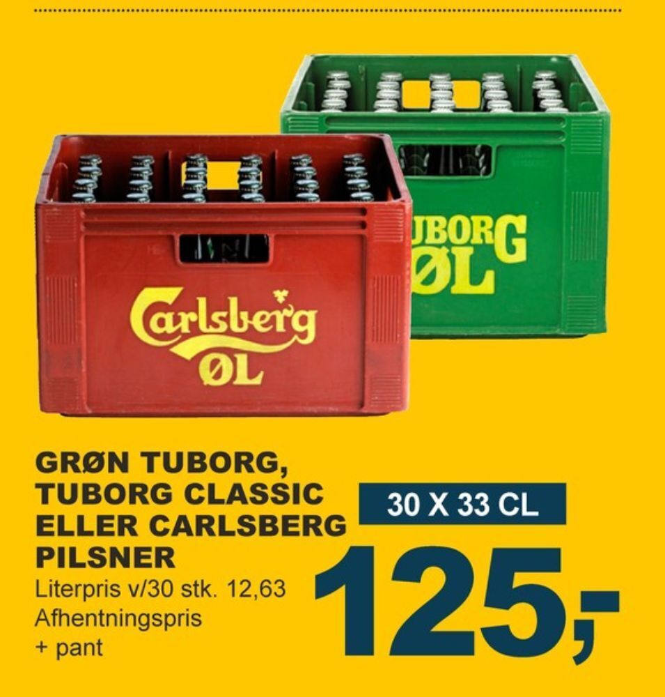 Let-Køb Grøn øl tilbud