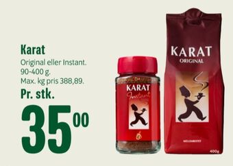 Min Købmand Karat instant kaffe tilbud