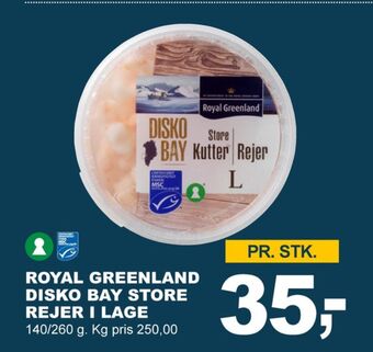 Royal greenland rejer