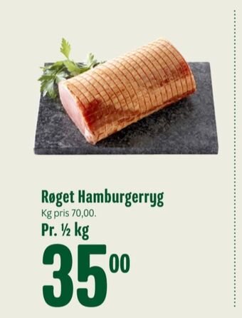 Min Købmand Ukendt hamburgerryg tilbud