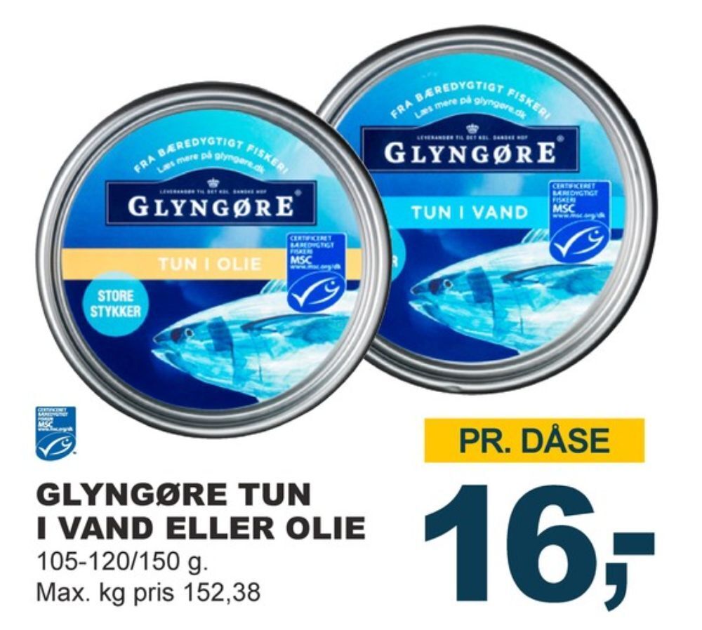Let-Køb Glyngøre tun tilbud