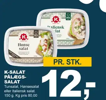 Let-Køb K-salat italiensk salat tilbud