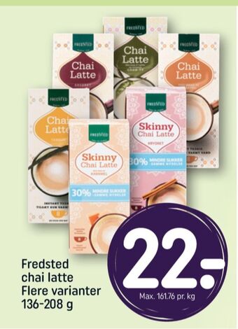 REMA 1000 Chai latte instant te tilbud