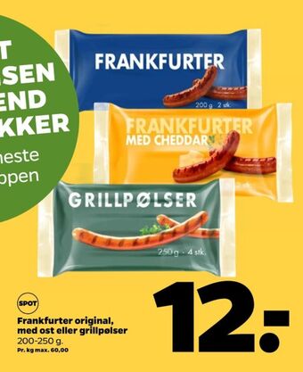 Netto Ukendt frankfurter tilbud
