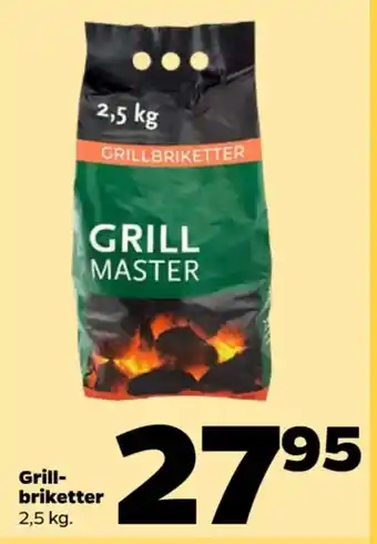 Netto Ukendt grillbriketter tilbud