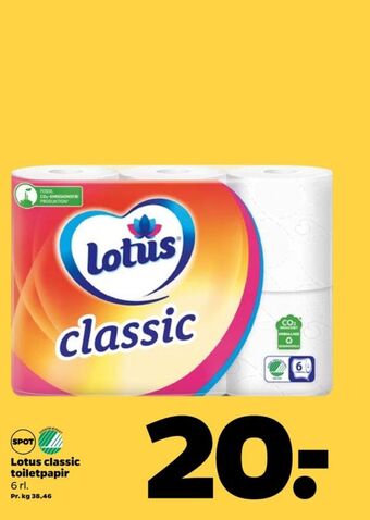 Netto Classic toiletpapir tilbud