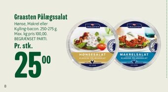 Min Købmand Graasten hønsesalat tilbud